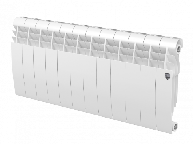 Биметаллический радиатор Royal Thermo Biliner 350 Bianco Traffico 12 секц.