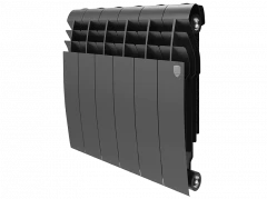 Биметаллический радиатор отопления Royal Thermo BiLiner 350 12 секций Noire Sable