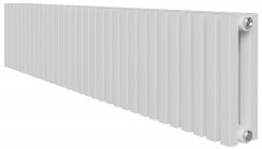 Стальной трубчатый радиатор 2-колончатый Royal Thermo Shift Q30 C2030 - 26 секц. RAL9016, боковое 1/2