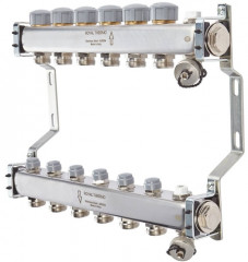 Для отопления Royal Thermo 1" ВР-3/4" НР, 12 выходов, нерж. (RTE 51.112)
